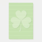 Shamrock met gerolde lijnen post-it® notes (Voorkant)