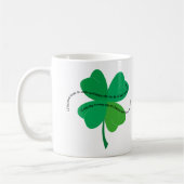 Shamrock met Irish Toast Koffiemok (Links)