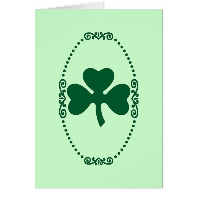 Shamrock met Stippen (Voorkant)