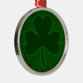 Shamrock Metalen Ornament (Rechts)
