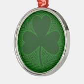 Shamrock Metalen Ornament (Links)
