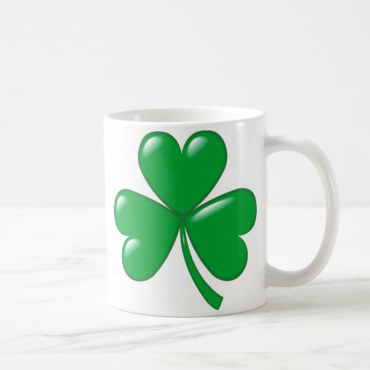 Shamrock-mok Koffiemok (Rechts)