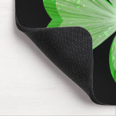 Shamrock mousepad Black Muismat (Hoek)