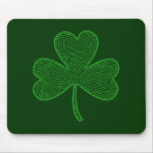 Shamrock Mousepad Muismat (Voorkant)