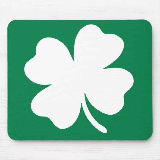 Shamrock Mousepad Muismat (Voorkant)