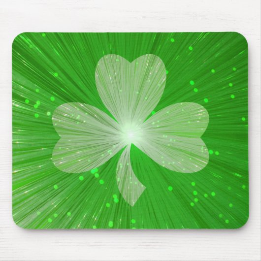 Shamrock mousepad muismat (Voorkant)