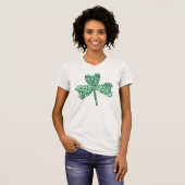 Shamrock Muzieknoten T-Shirt (Voorkant volledig)