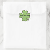 Shamrock 'n Plaid Gepersonaliseerde Stickers (Tas)