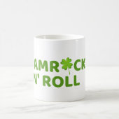 Shamrock n Roll St. Patrick Dag Koffiemok (Center)