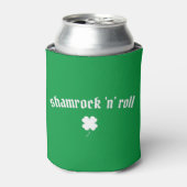 Shamrock n roll St. Patrick's Dag Blikjeskoeler (Blikje Voorkant)