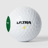 Shamrock n roll St Patrick's Day Golfballen (Logo)