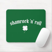 Shamrock n roll St Patrick's Day Muismat (Met muis)