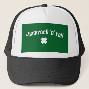 Shamrock n roll St Patrick's Day Trucker Pet
