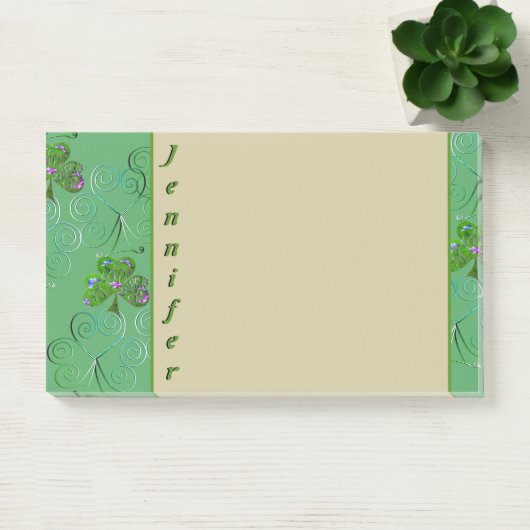 Shamrock-notities Post-it® Notes (Kantoor)