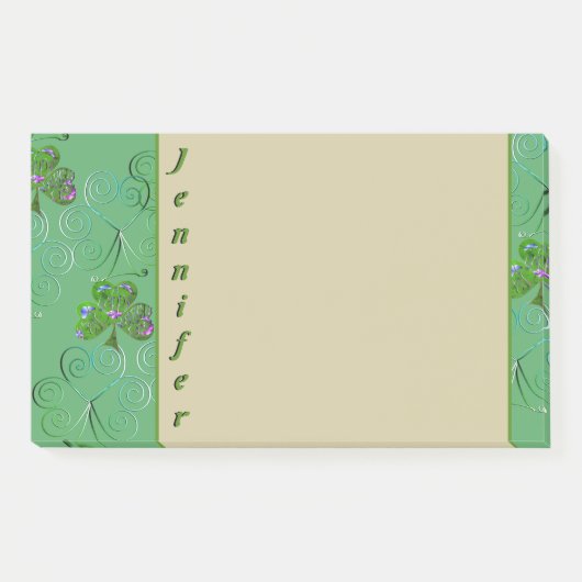 Shamrock-notities Post-it® Notes (Voorkant)