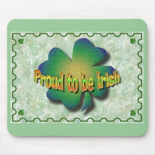 Shamrock of Irish Pride Muismat (Voorkant)