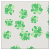 Shamrock of Shamrocks Custom Fabric Stof (Close Up)