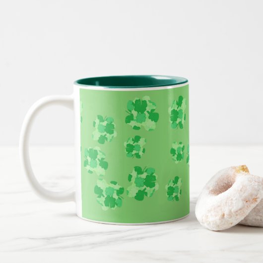 Shamrock of Shamrocks Green Mokken (Met donut)