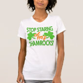 Shamrock Oglers St Patrick's Day T-shirt (Voorkant)