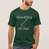Shamrock on Man T-Shirt (Voorkant)