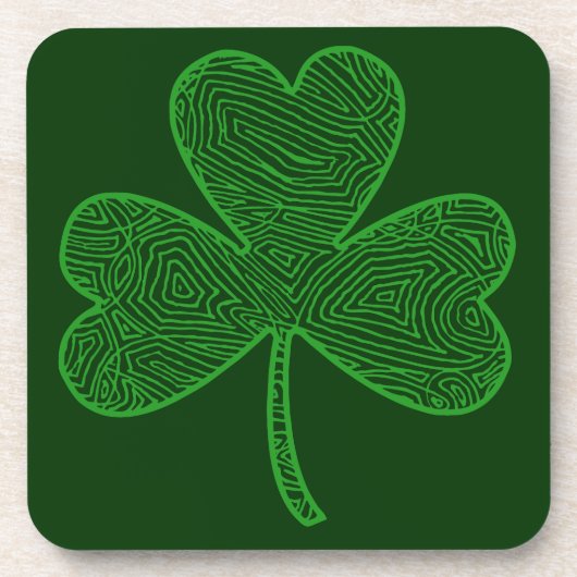 Shamrock Onderzetter (Voorkant)