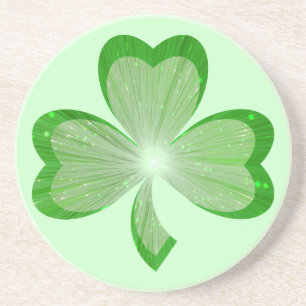 Shamrock onderzetter green