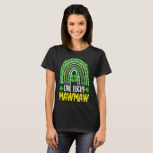 Shamrock One Lucky Mawmaw St Patrick's Day Family  T-shirt (Voorkant volledig)