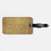 Shamrock op  achtergrond bagagelabel (Achterkant horizontaal)