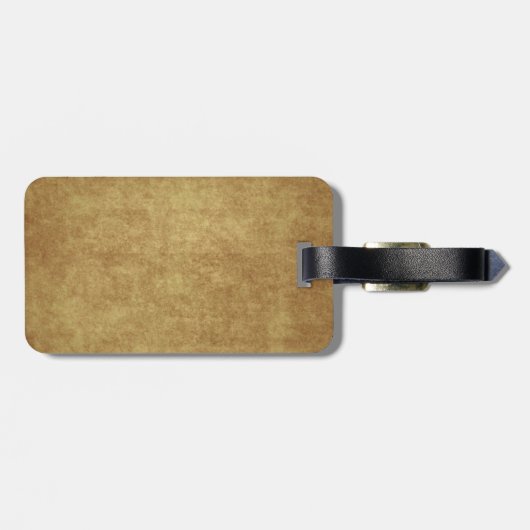 Shamrock op achtergrond bagagelabel (Achterkant horizontaal)