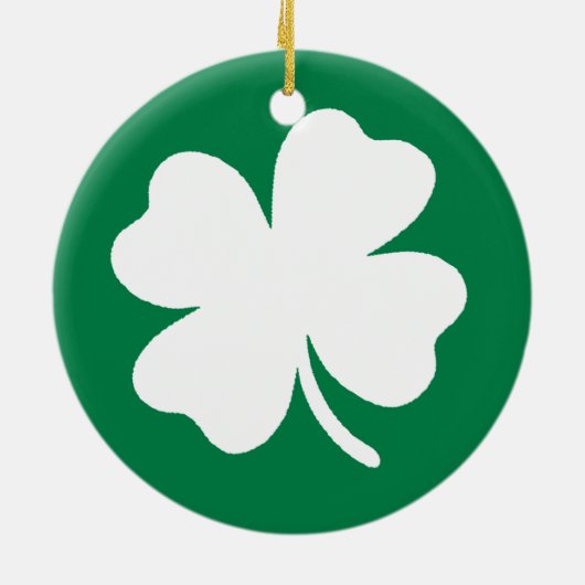 Shamrock Ornament (Achterkant)