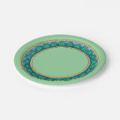 Shamrock - Paper-Bord Papieren Bordje (Gekanteld)