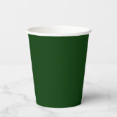 Shamrock Paper Cup Papieren Bekers (Achterkant)