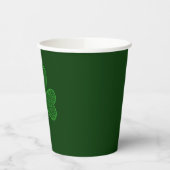 Shamrock Paper Cup Papieren Bekers (Links)