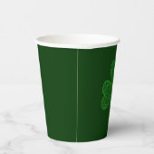 Shamrock Paper Cup Papieren Bekers (Rechts)