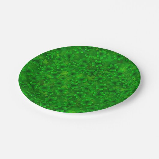 Shamrock Papieren Bordje (Gekanteld)