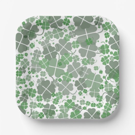 Shamrock Papieren Bordje (Voorkant)