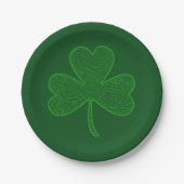 Shamrock Papieren Bordje (Voorkant)