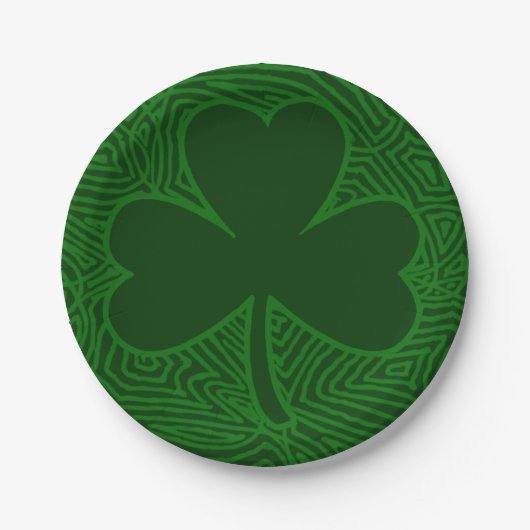 Shamrock Papieren Bordje (Voorkant)