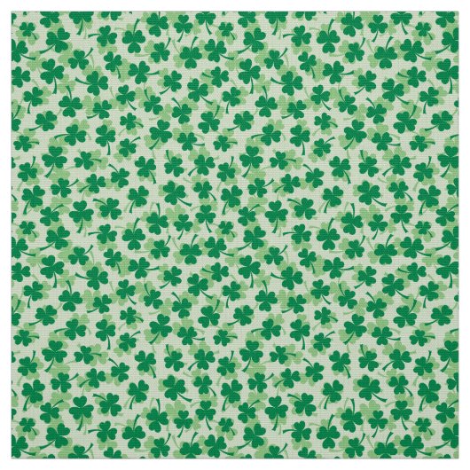Shamrock patroon St Patricks day Stof (Swatch)