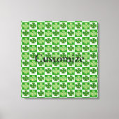 Shamrock Patroon Thunder_Cove Canvas Afdruk (Voorkant)