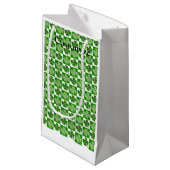 Shamrock Patroon Thunder_Cove Klein Cadeauzakje (Voorkant Gekanteld)