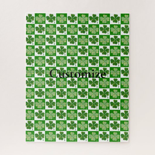 Shamrock Patroon Thunder_Cove Legpuzzel (Verticaal)