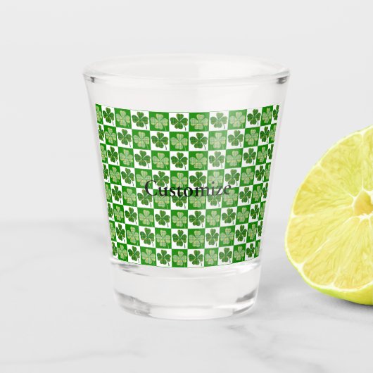 Shamrock Patroon Thunder_Cove Shot Glas (Voorkant)