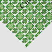 Shamrock Patroon Thunder_Cove Tissuepapier (Detail)