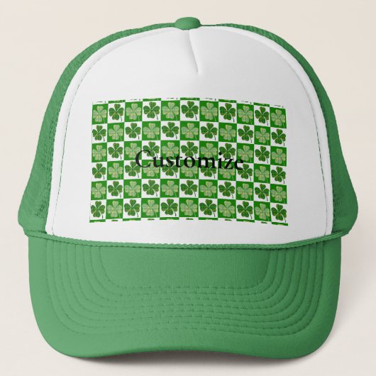 Shamrock Patroon Thunder_Cove Trucker Pet (Voorkant)