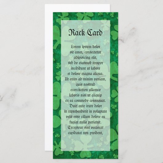 Shamrock Pattern (Voorkant / Achterkant)