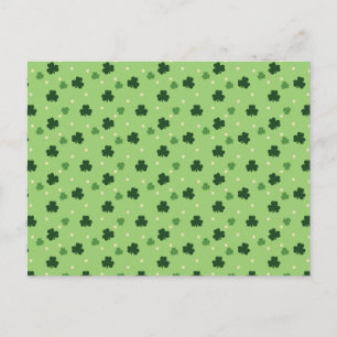 Shamrock Pattern Briefkaart