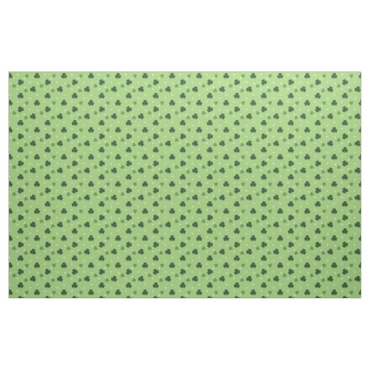 Shamrock Pattern Fabric Stof (Yard (91,4 cm))