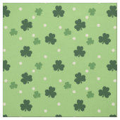 Shamrock Pattern Fabric Stof (Swatch)