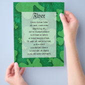 Shamrock Pattern Flyer (Hand)